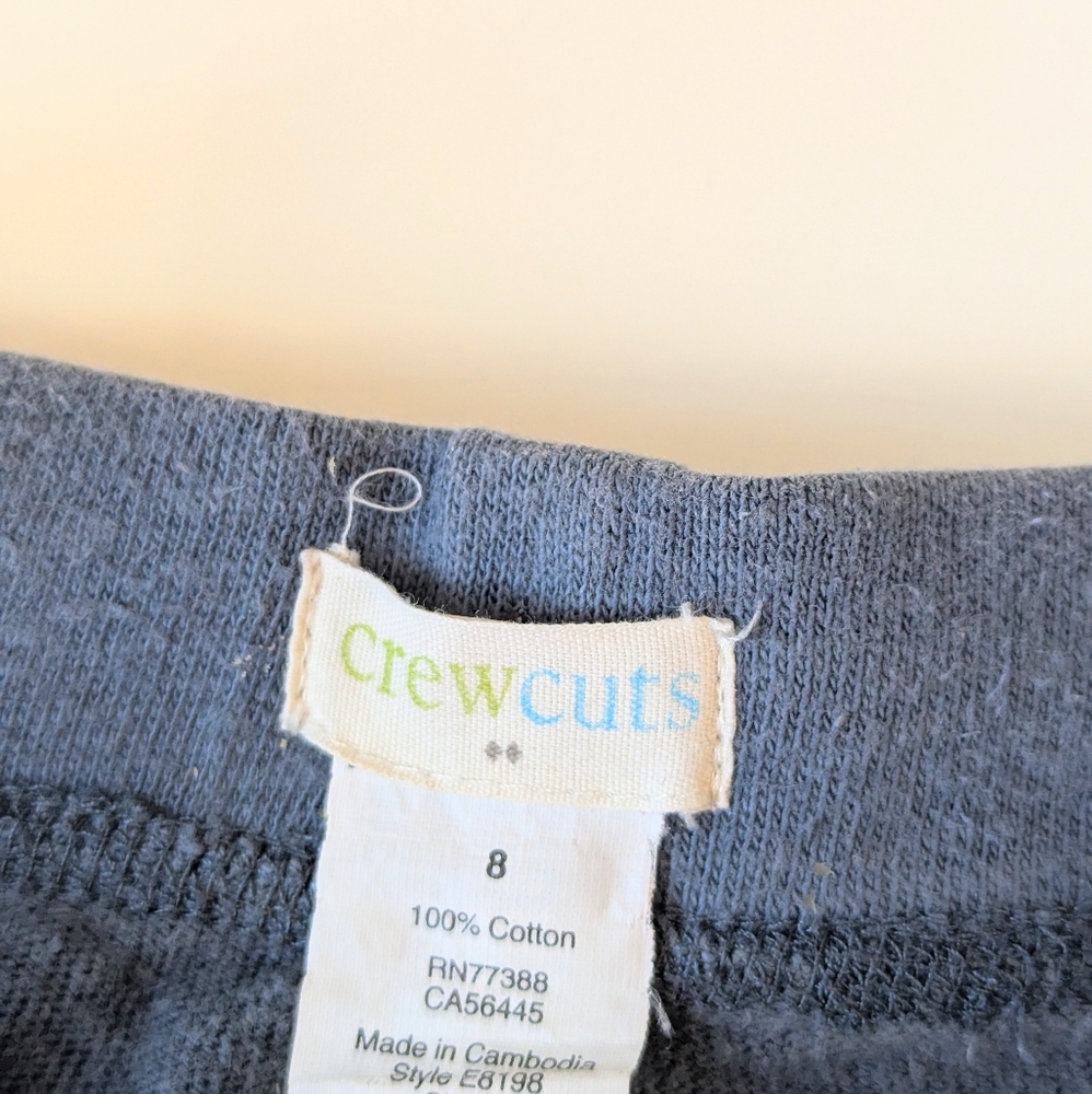 Crewcuts Red Lobster Gray Knit Shorts 8 - Picture 5 of 5